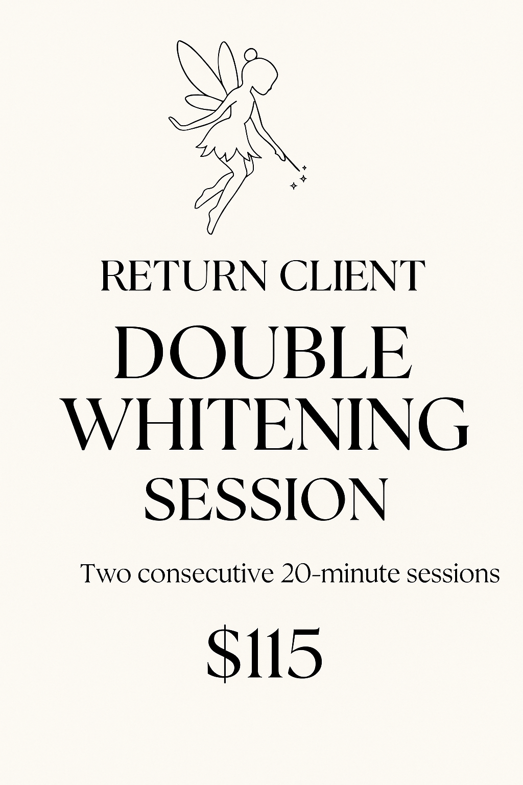 Lighter Brighter Touch-Up - A Two Round Whitening Session For Returning Customers